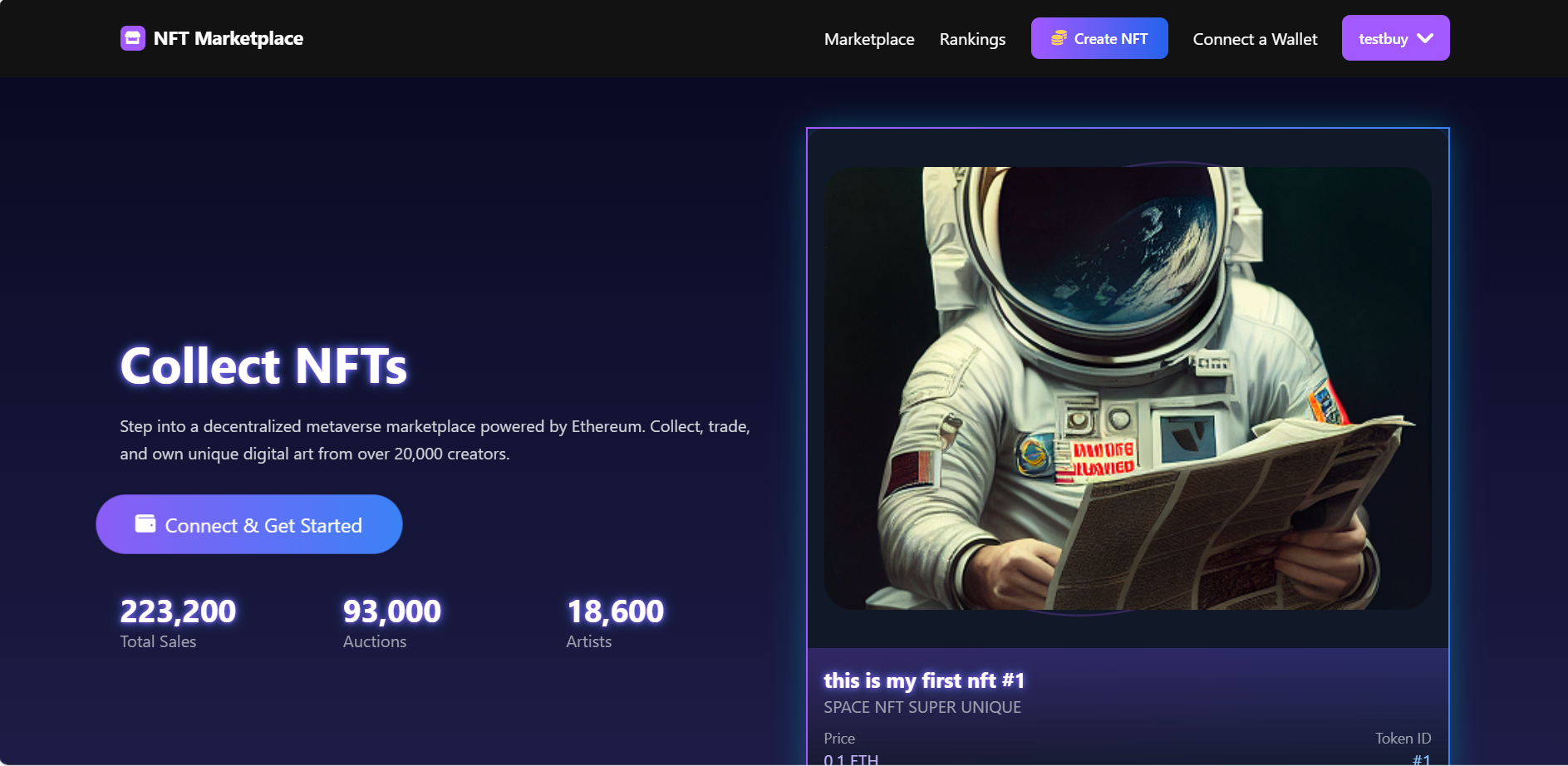 NFT Marketplace