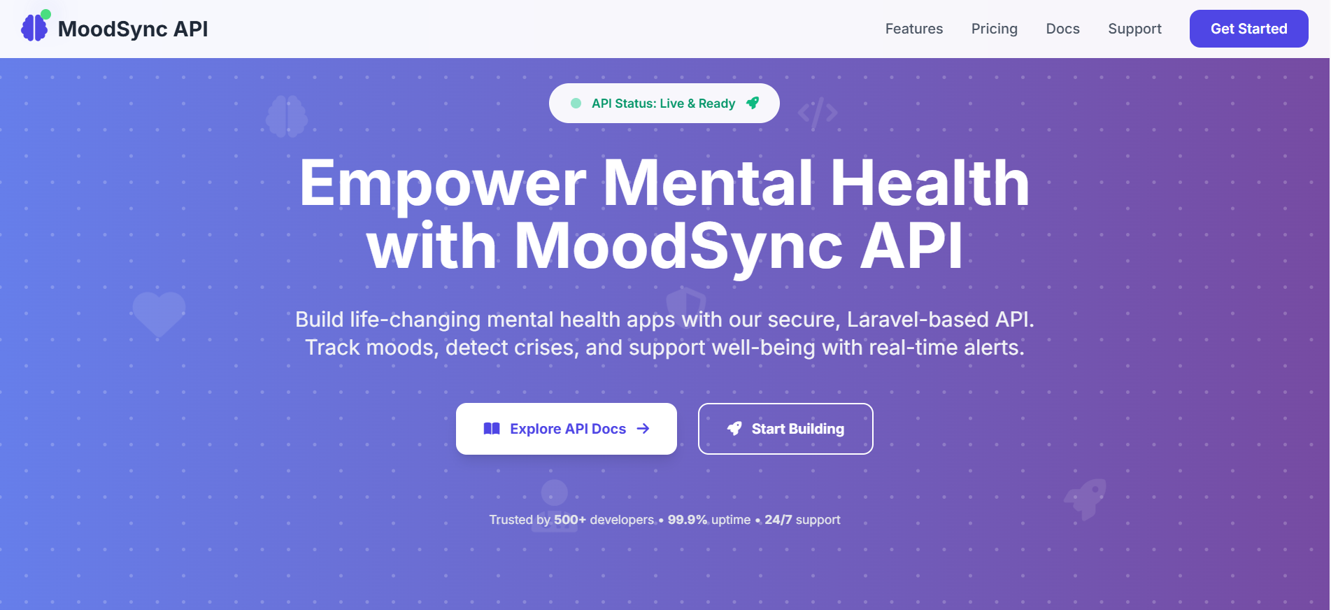 MoodSync API
